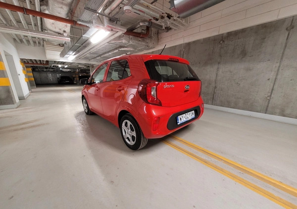 Kia Picanto cena 34400 przebieg: 49900, rok produkcji 2017 z Warszawa małe 154